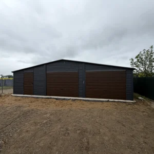 Garaż blaszany 10x6 m Grafit BTX 7016 - obrazek 3